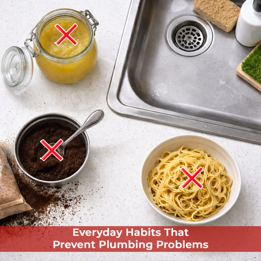 Dont put these items down the drain